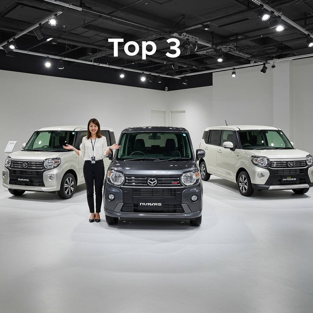 女性必見!プロの視点で選ぶ使い勝手抜群の軽自動車ベスト3