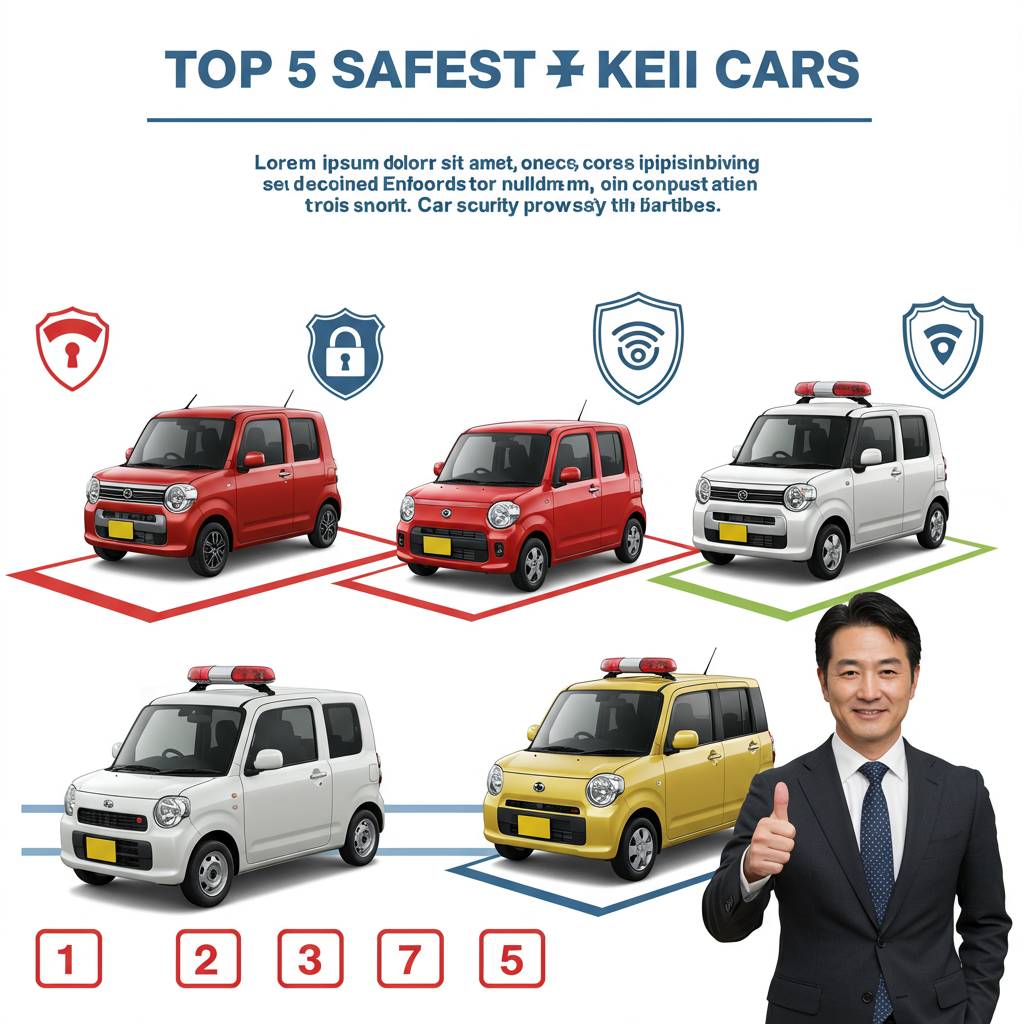 カーセキュリティのプロが太鼓判！最も安全性の高い軽自動車TOP5