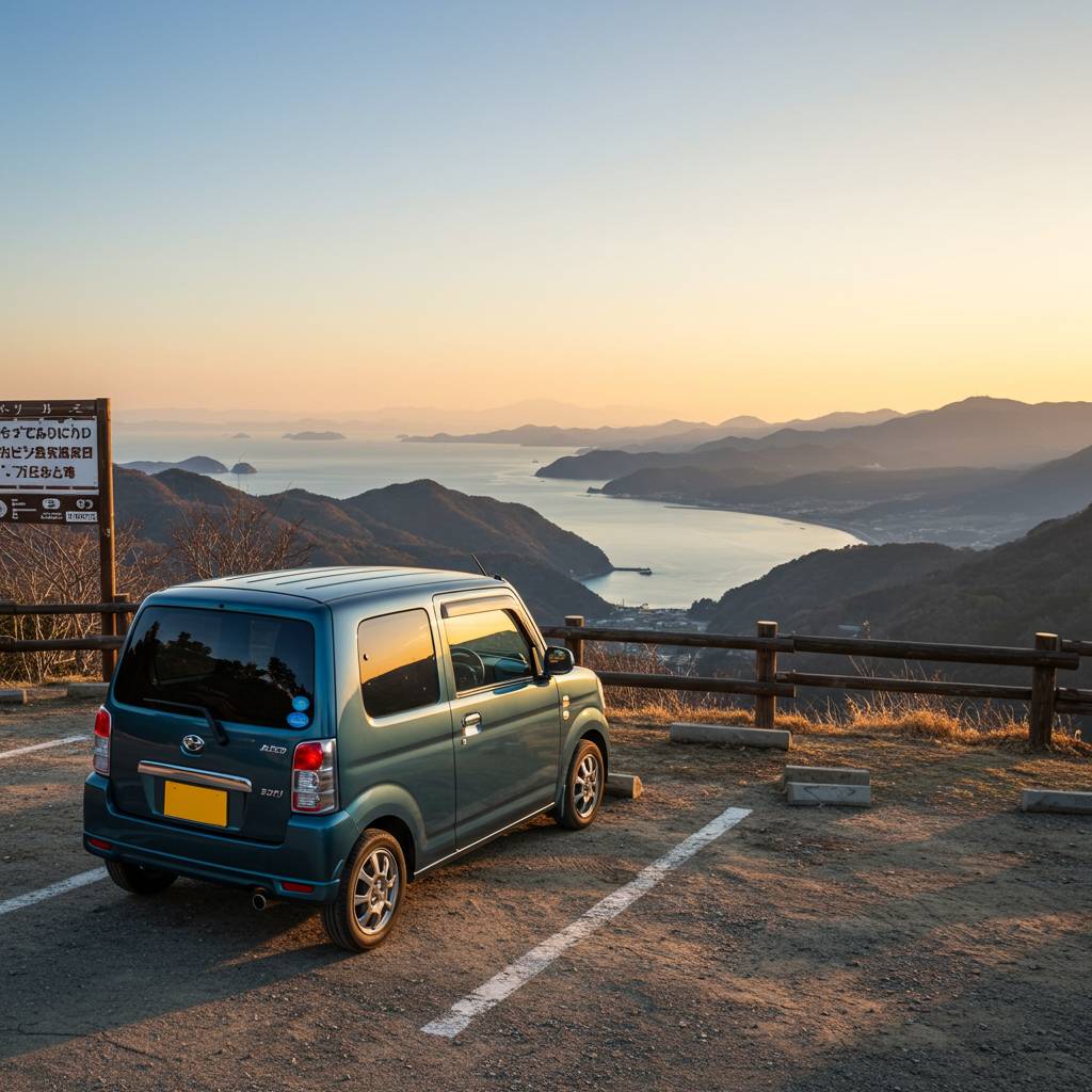 軽自動車で行く！秘密の絶景スポット巡り