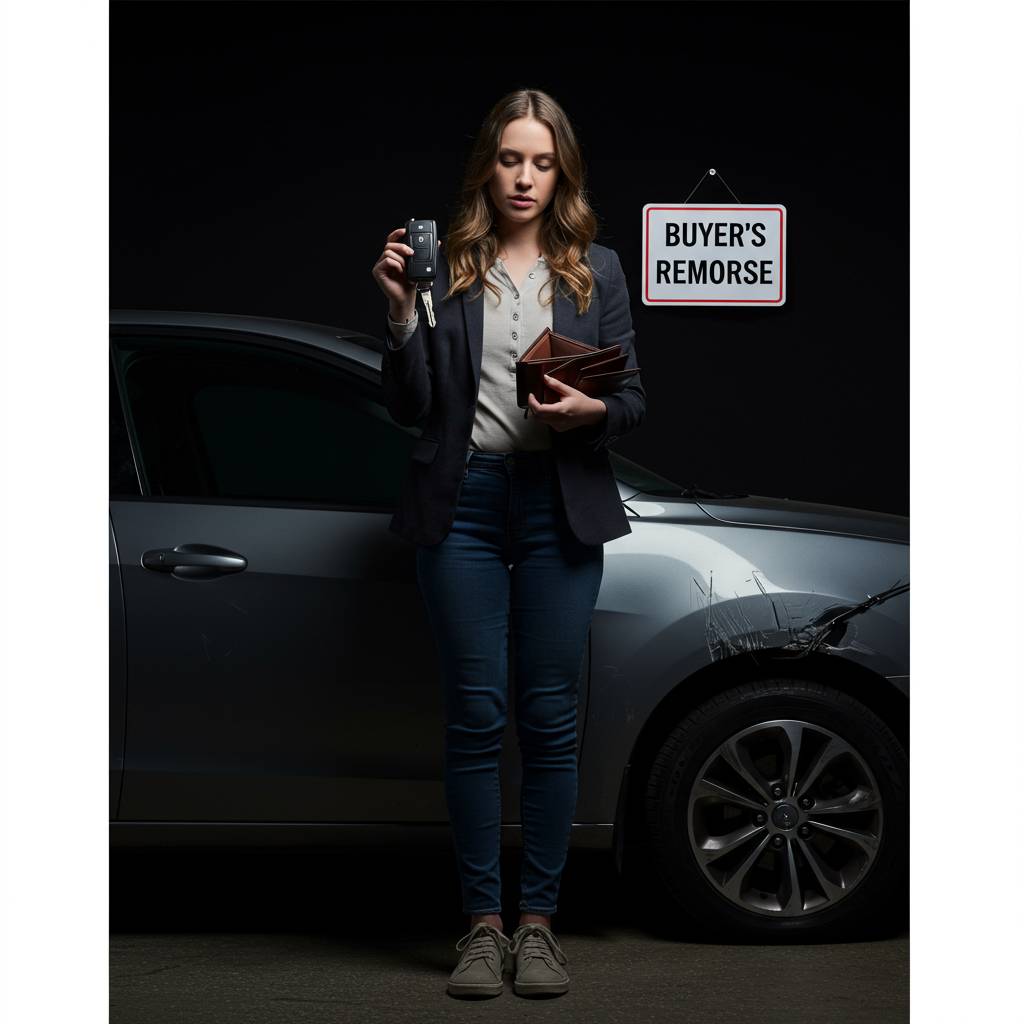 【悲報】車を買ったその日に後悔した私が伝えたい失敗しない選び方