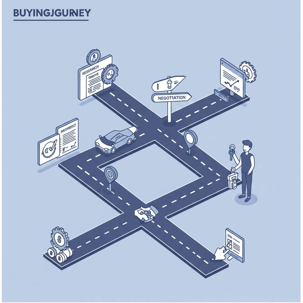 【完全マップ】車購入の道案内：契約から納車までの全行程