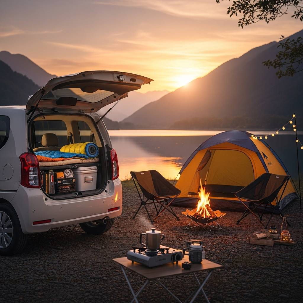 軽自動車で始める週末キャンプが最高すぎる理由
