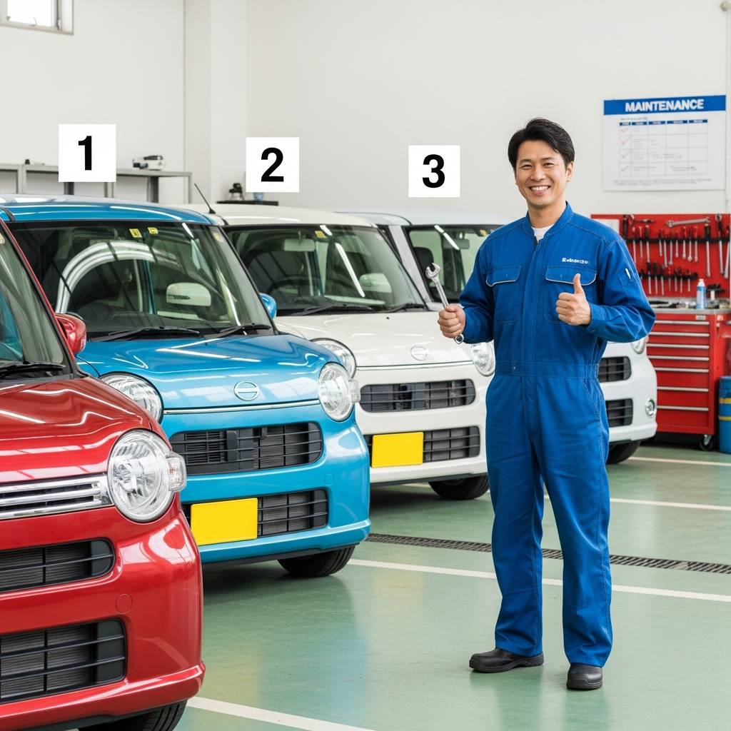 整備士が選ぶ！メンテナンスが楽で長持ちする軽自動車ベスト3