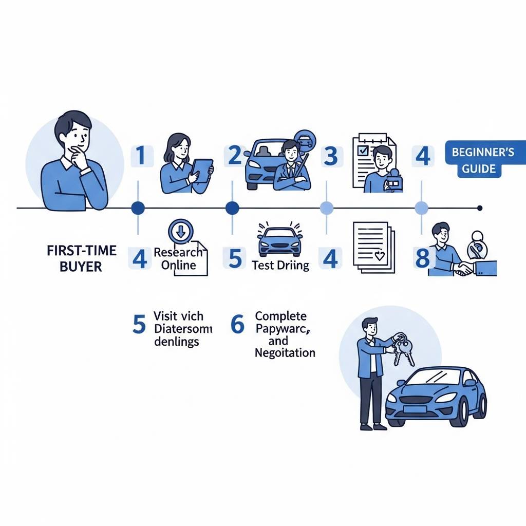 車購入の全工程を時系列で解説！初心者でもわかる失敗しない買い方ガイド