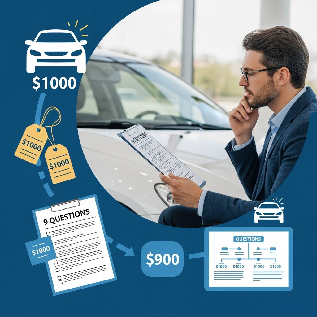 車を買う前に必ずチェック！失敗を防ぐ9つの質問リストと購入フロー